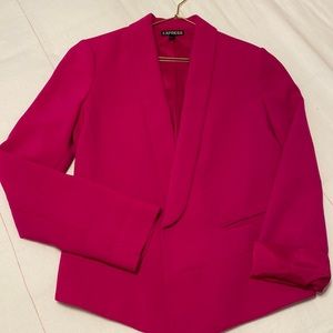 Hot pink blazer